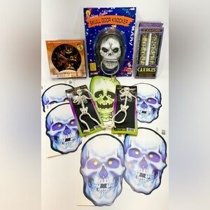 NEW! Mark Feldstein Halloween Clock With Scary Sounds & MORE!  HALLOWEEN BUNDLE